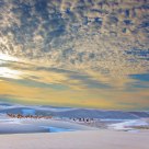 Sunset at White Sands